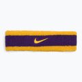Čelenka Nike Swoosh univerzitná zlatá/kurtová fialová/univerzitná zlatá