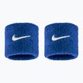 Potítka Nike Swoosh Classic Wristbands 2 ks  game royal/white