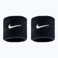 Potítka Nike Swoosh Classic Wristbands 2 ks  black/white