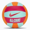 Volejbalová lopta Nike All Court Volleyball bright ceramic/bleached turquoise/rush pink veľkosť 5