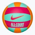 Volejbalová lopta Nike All Court Volleyball bright ceramic/bleached turquoise/rush pink veľkosť 5