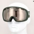 Lyžiarske okuliare POC Fovea epidote green/partly sunny ivory 10