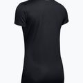 Dámske tréningové tričko Under Armour Tech SSV - Solid čierno-strieborné 1255839 5