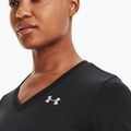 Dámske tréningové tričko Under Armour Tech SSV - Solid čierno-strieborné 1255839 3