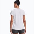 Dámske tréningové tričko Under Armour Tech SSV - Solid bielo-strieborné 1255839 2