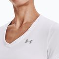 Dámske tréningové tričko Under Armour Tech SSV - Solid bielo-strieborné 1255839 3