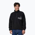 Pánska fleecová mikina Patagonia Synch Snap-T P/O black w/forge grey