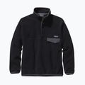 Pánska fleecová mikina Patagonia Synch Snap-T P/O black w/forge grey 7