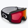 Lyžiarske okuliare Oakley Line Miner L black OO7070-02