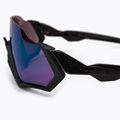 Cyklistické okuliare Oakley Flight Jacket čiernofialové 0OO9401 4
