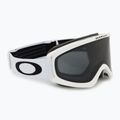 Lyžiarske okuliare Oakley O-Frame 2.0 Pro S matne biele/tmavo šedé