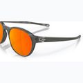 Slnečné okuliare Oakley Reedmace matte grey smoke/prizm ruby fleece 6