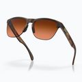 Slnečné okuliare Oakley Frogskins Lite matná hnedá korytnačka/prízemný hnedý gradient 4