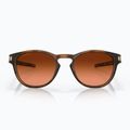 Slnečné okuliare Oakley Latch matná hnedá korytnačka/prízemný hnedý gradient 2