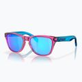 Detské slnečné okuliare Oakley Frogskins XXS acid pink/prizm sapphire