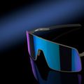 Slnečné okuliare Oakley Sutro Ti satin lead/prizm sapphire 10