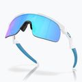 Detské slnečné okuliare Oakley Resistor polished white/prizm sapphire 5