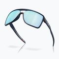 Oakley Castel matné trans blue/prizm deep water polarizačné okuliare na turistiku 9