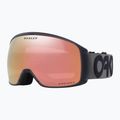 Lyžiarske okuliare Oakley Flight Tracker L matte b1b forged iron/prizm rose gold iridium