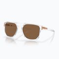 Slnečné okuliare Oakley Latch Beta matne číre/prízemné bronzové