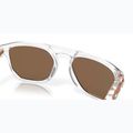 Slnečné okuliare Oakley Latch Beta matne číre/prízemné bronzové 7