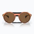 Slnečné okuliare Oakley Clifden matne červené zlaté colourshift/prizm bronze 2