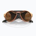 Slnečné okuliare Oakley Clifden matne červené zlaté colourshift/prizm bronze 5