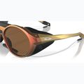 Slnečné okuliare Oakley Clifden matne červené zlaté colourshift/prizm bronze 6