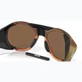 Slnečné okuliare Oakley Clifden matne červené zlaté colourshift/prizm bronze 7