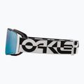 Lyžiarske okuliare Oakley Line Miner Pro L black white duality/prizm sapphire/prizm torch 4