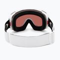 Lyžiarske okuliare Oakley Line Miner Pro M matte white/prizm rose/prizm sapphire 4