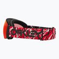 Lyžiarske okuliare Oakley Flight Deck L red eddie/prizm snow torch iridium 7