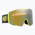 Lyžiarske okuliare Oakley Fall Line L Jaxson Black/Prizm Snow Sage Gold Iridium