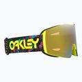 Lyžiarske okuliare Oakley Fall Line L Jaxson Black/Prizm Snow Sage Gold Iridium 5