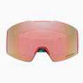 Lyžiarske okuliare Oakley Fall Line M Pacific Chex/Prizm Snow Rose Gold Iridium 2