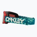 Lyžiarske okuliare Oakley Fall Line M Pacific Chex/Prizm Snow Rose Gold Iridium 7