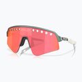 Slnečné okuliare Oakley Sutro Lite Sweep matná strieborná/modrá colorshift/prizm trail torch