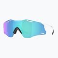 Slnečné okuliare Oakley Cybr Zero leštené biele/zafírové 9