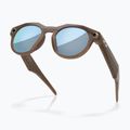 Okuliare s kamerou Oakley Meta HSTN brown smoke/prizm deep water polarized 4