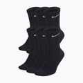 Ponožky Nike Everyday Cushioned 6 párov  black/white