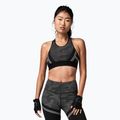 Fitness podprsenka STRONG ID Make The Cut čierno-sivá Z1T02692