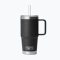 Termohrnček YETI Rambler Straw 739 ml black
