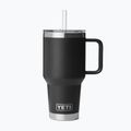Termohrnček YETI Rambler Straw 1000 ml black