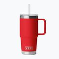 Termohrnček YETI Rambler Straw 739 ml rescue red