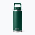 Termofľaša YETI Rambler Straw 769 ml black forest green