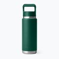 Termofľaša YETI Rambler Straw 769 ml black forest green 2