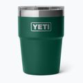 Termoska YETI Rambler Stackable 473 ml black forest green
