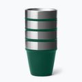 Turistické poháriki YETI Shot 48 ml 4 pcs. black forest green 3
