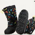 Detské snehule Sorel Flurry Print Boys black/black 8
