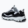 Dámska obuv SKECHERS D'Lites Biggest Fan black/white/silver 3